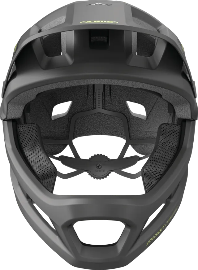 Abus Youdrop Full Face Kids Helmet - Velvet Black