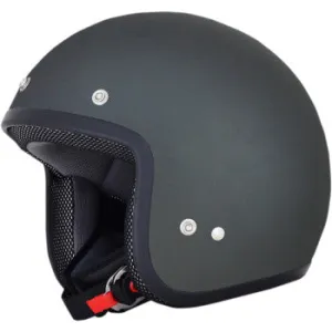 AFX FX-75 Open Face Helmet Frost Gray