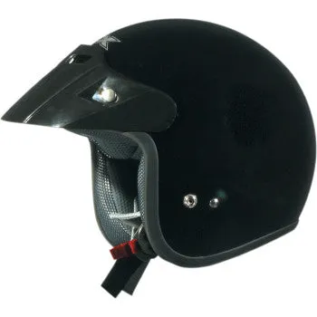 AFX FX-75 Open Face Helmet Gloss Black