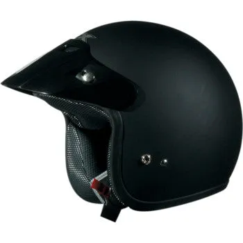 AFX FX-75 Open Face Helmet Matte Black