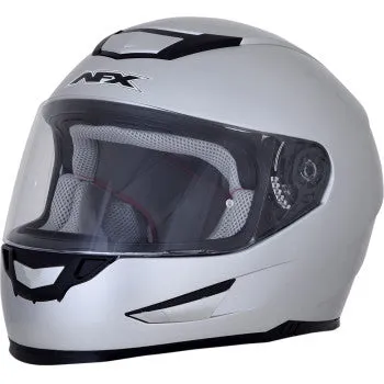 AFX FX-99 Full Face Helmet Silver