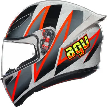 AGV K1 Full Face Helmet Blipper Gray/Red