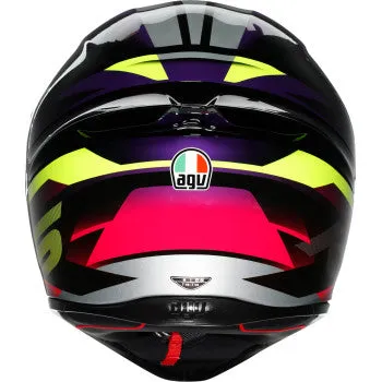 AGV K1 Full Face Helmet Fastlap Black/Purple/Pink