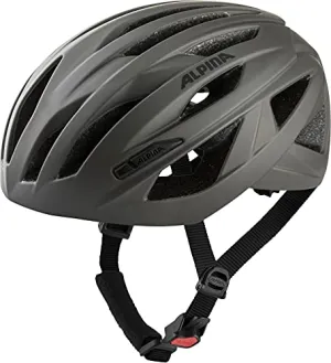 ALPINA PATH - Sicherer. Leichter & Optimal Belüfteter Fahrradhelm Mit Fliegennetz Für Erwachsene. coffee-grey matt. 51-56 cm