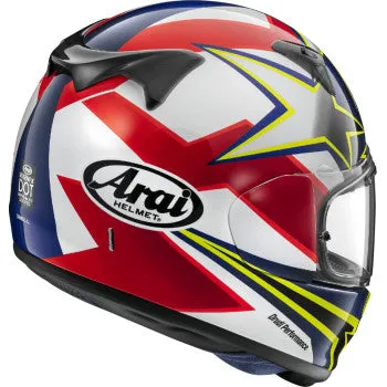 Arai Regent-X Full Face Helmet Stars And Stripes Yellow