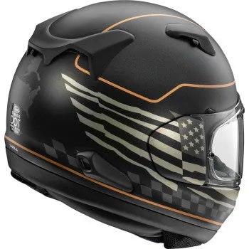 Arai Signet X Full Face Helmet US Flag Black Frost