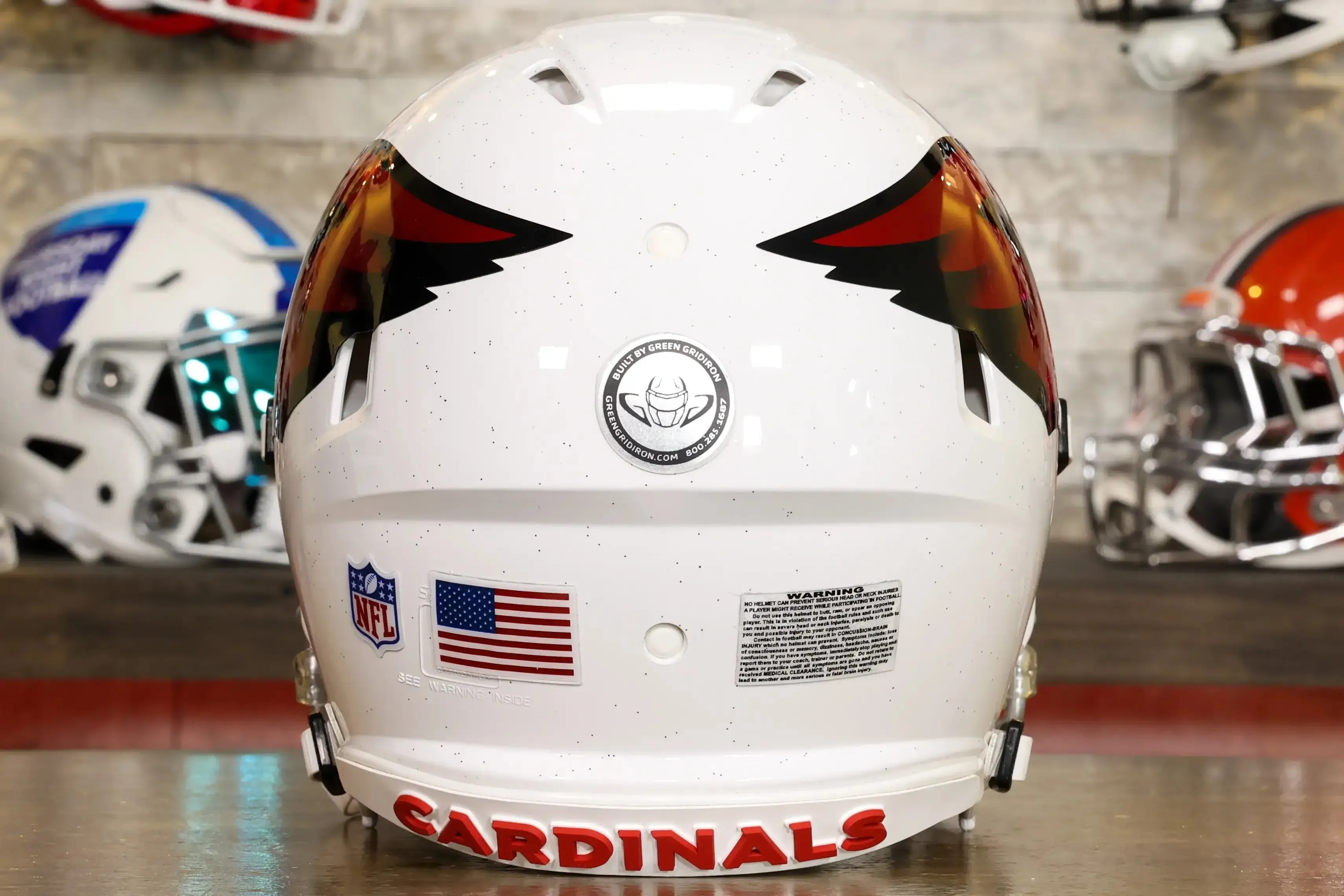 Arizona Cardinals Riddell Speed Authentic Helmet - GG Edition