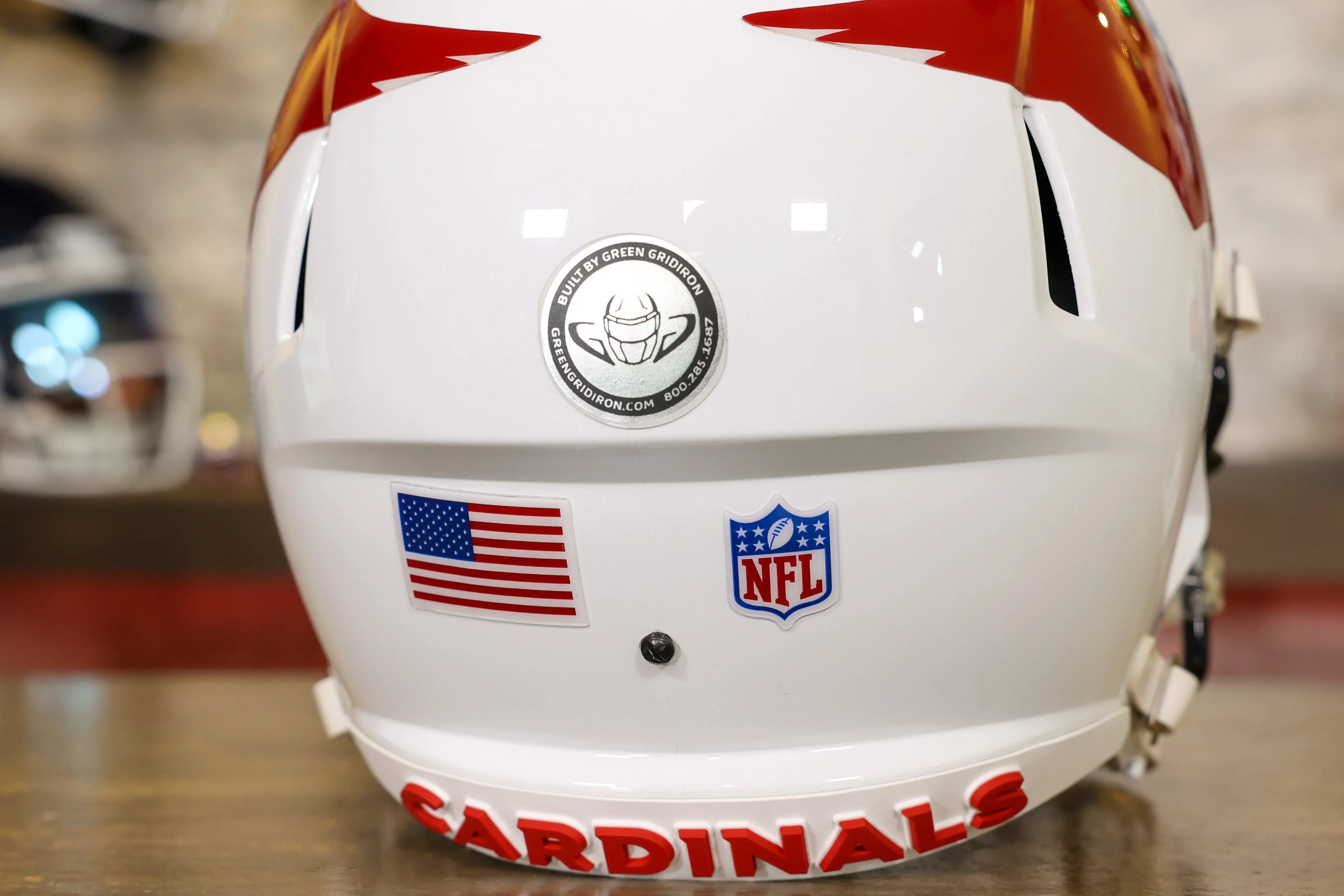 Arizona Cardinals Riddell Speed Display Helmet - GG Edition