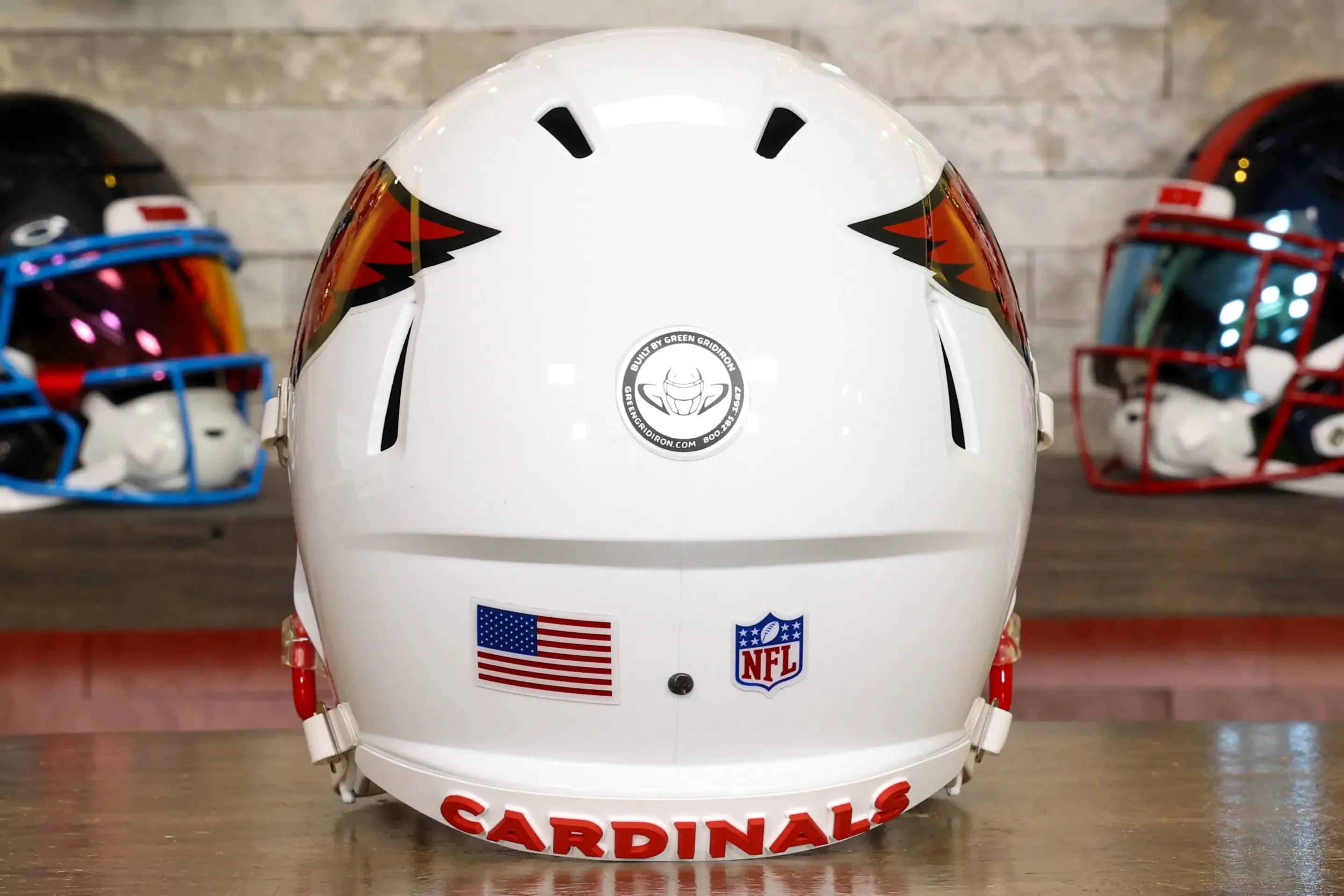 Arizona Cardinals Riddell Speed Display Helmet - GG Edition