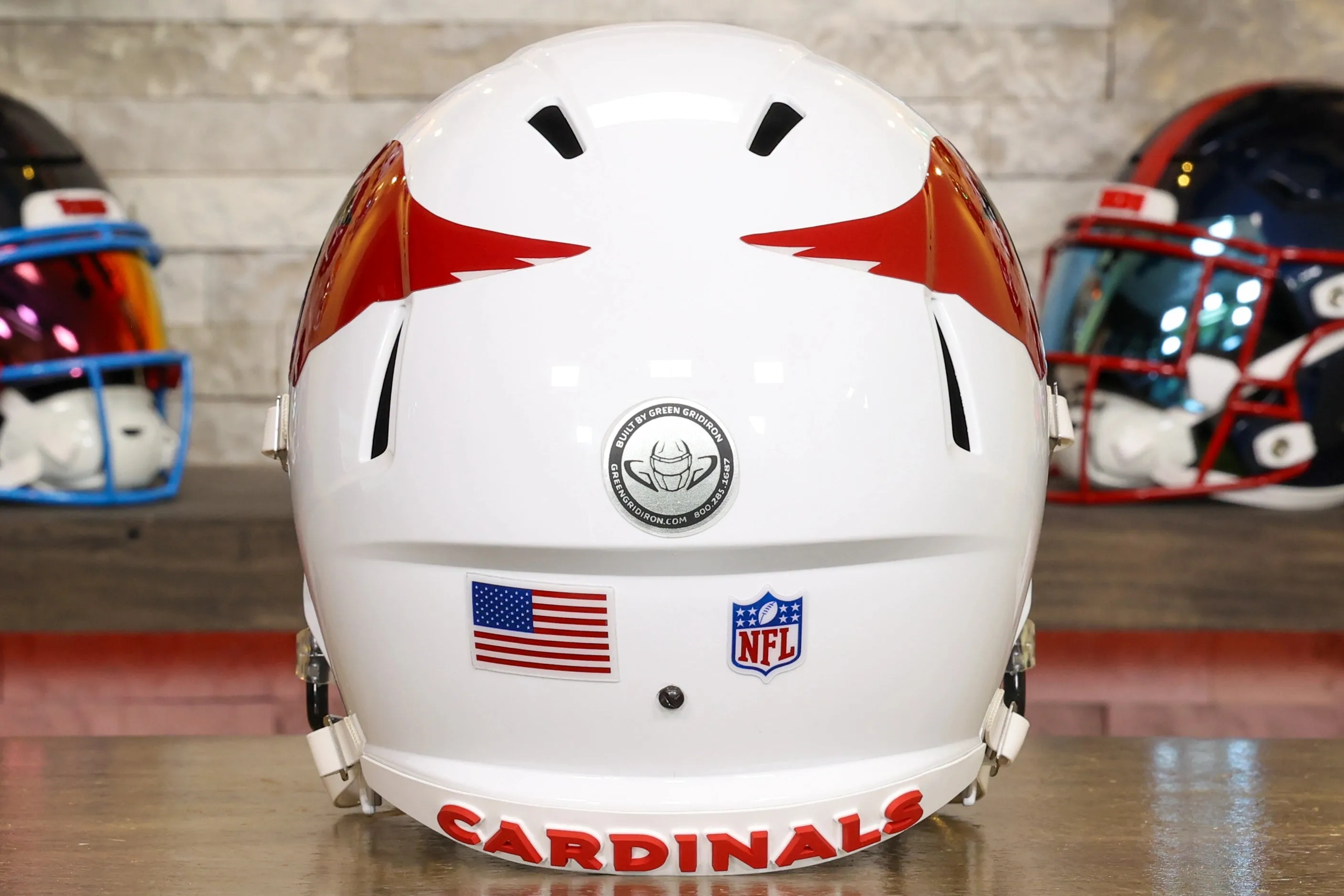 Arizona Cardinals Riddell Speed Display Helmet - GG Edition