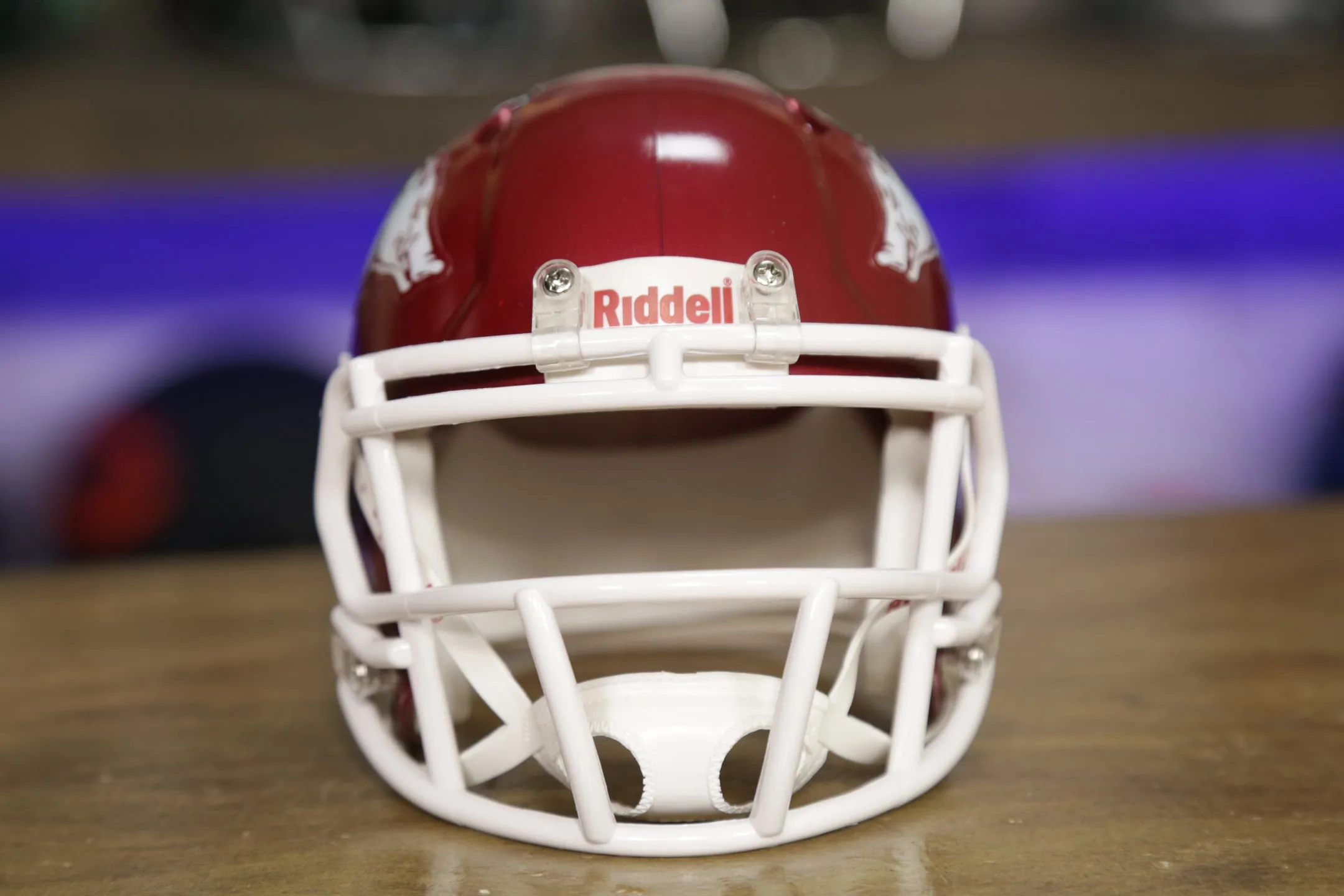 Arkansas Razorbacks Riddell Speed Mini Helmet