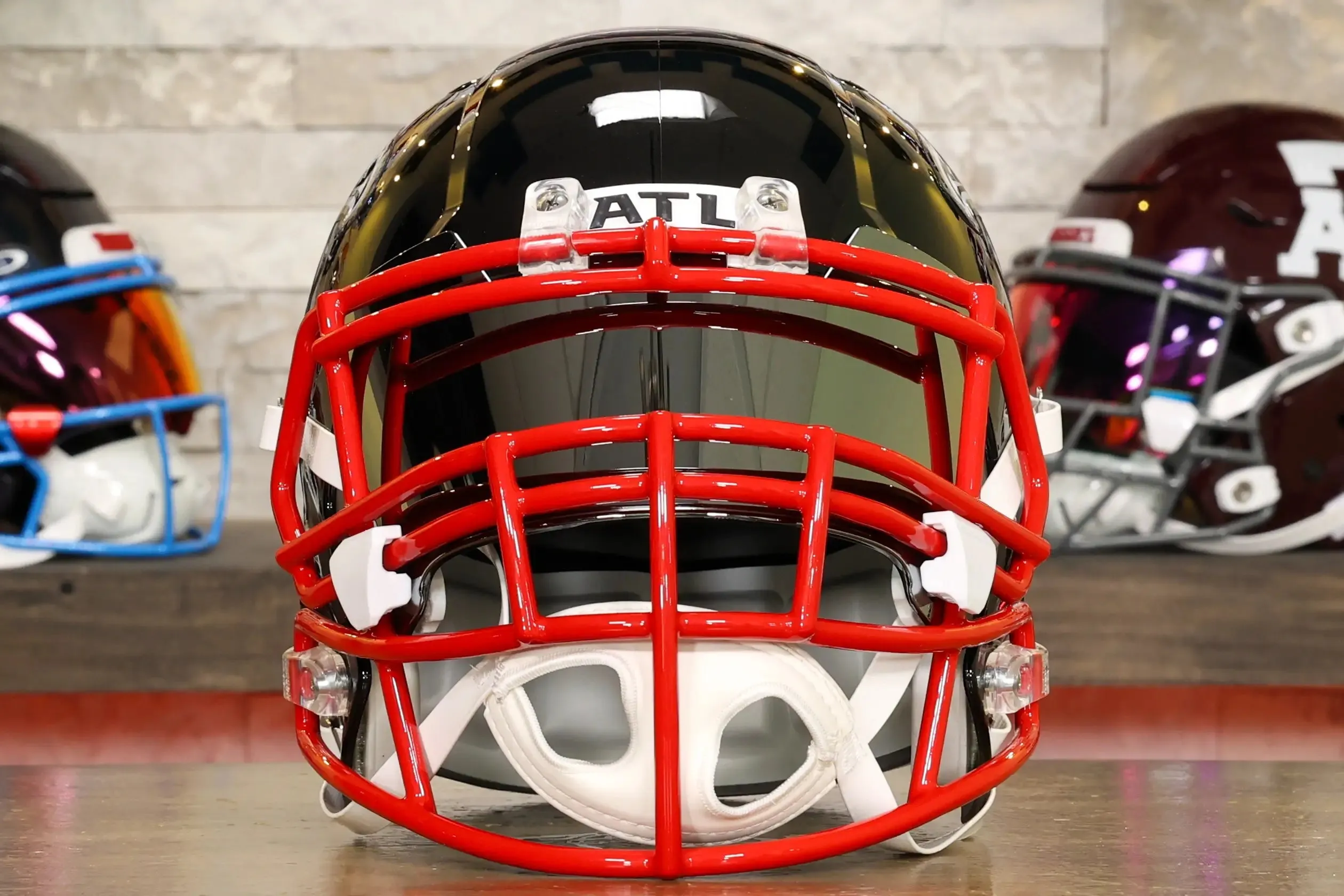 Atlanta Falcons Riddell Speed Display Helmet - GG Edition