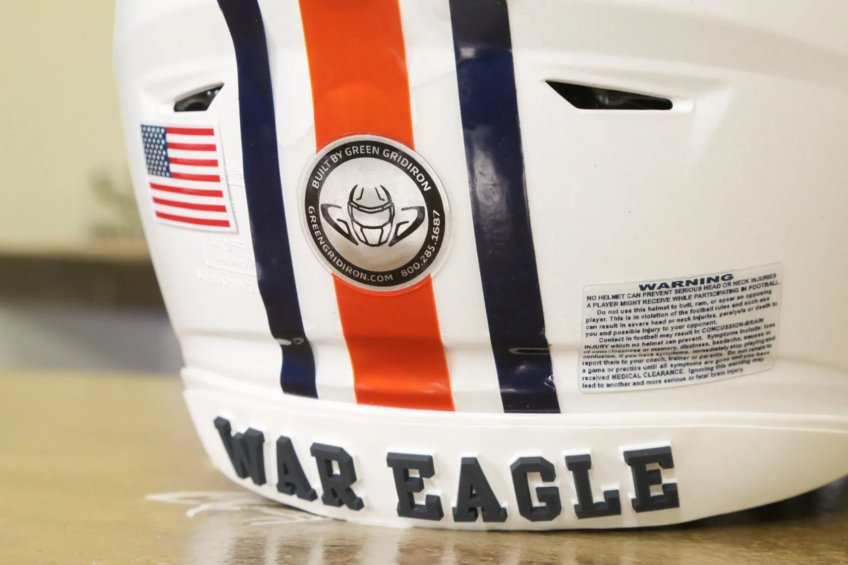 Auburn Tigers Riddell SpeedFlex Helmet - GG Edition 00461