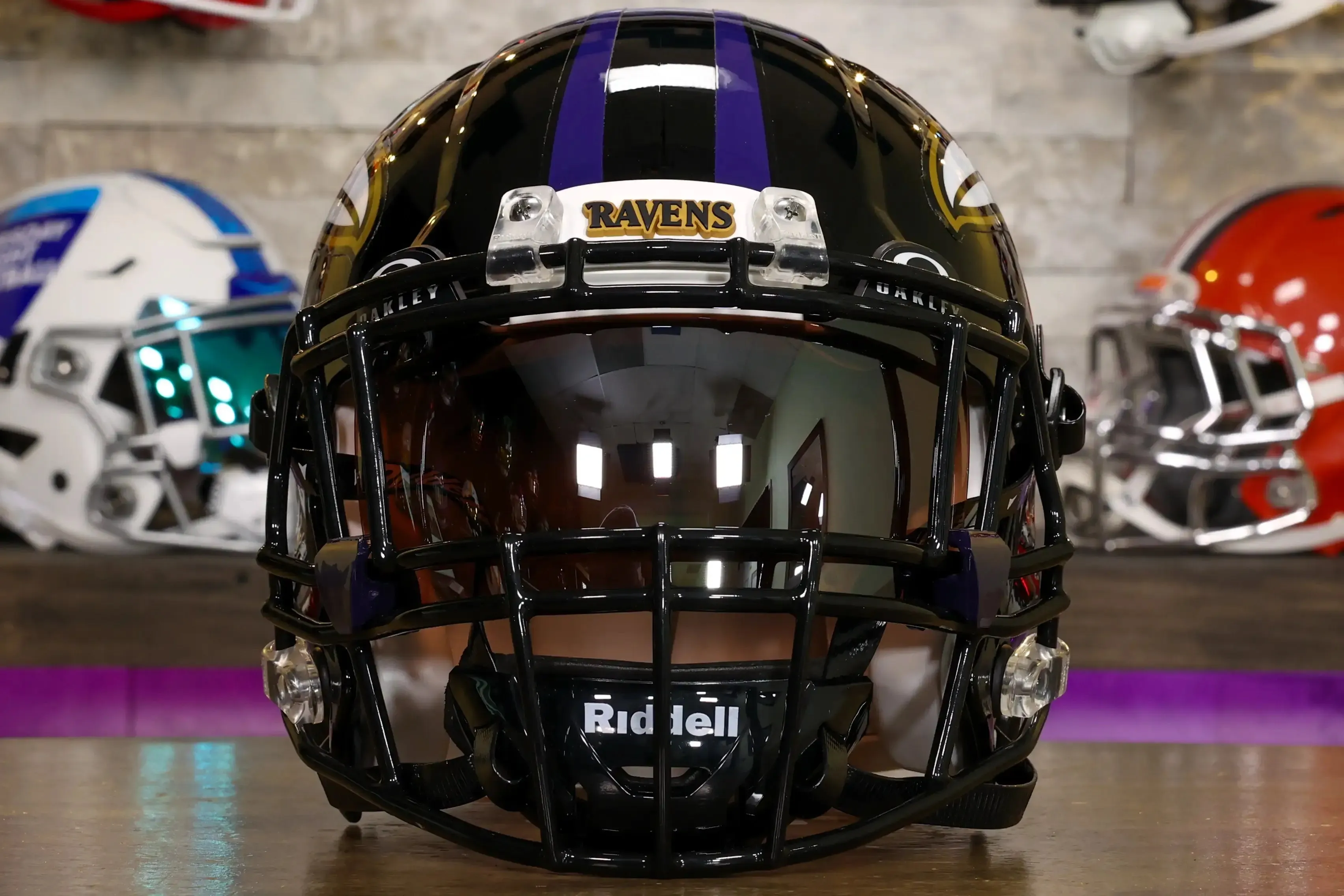 Baltimore Ravens Riddell Speed Authentic Helmet - GG Edition 02689