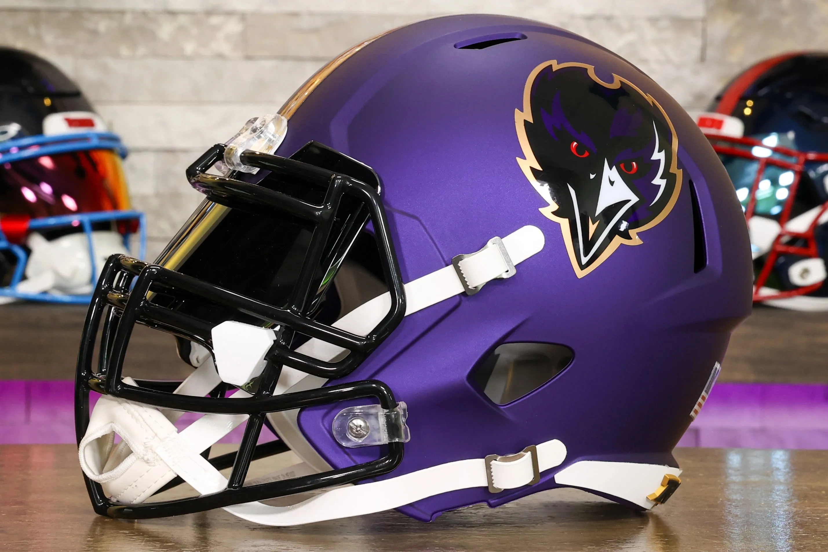 Baltimore Ravens Riddell Speed Display Helmet - GG Edition 02551
