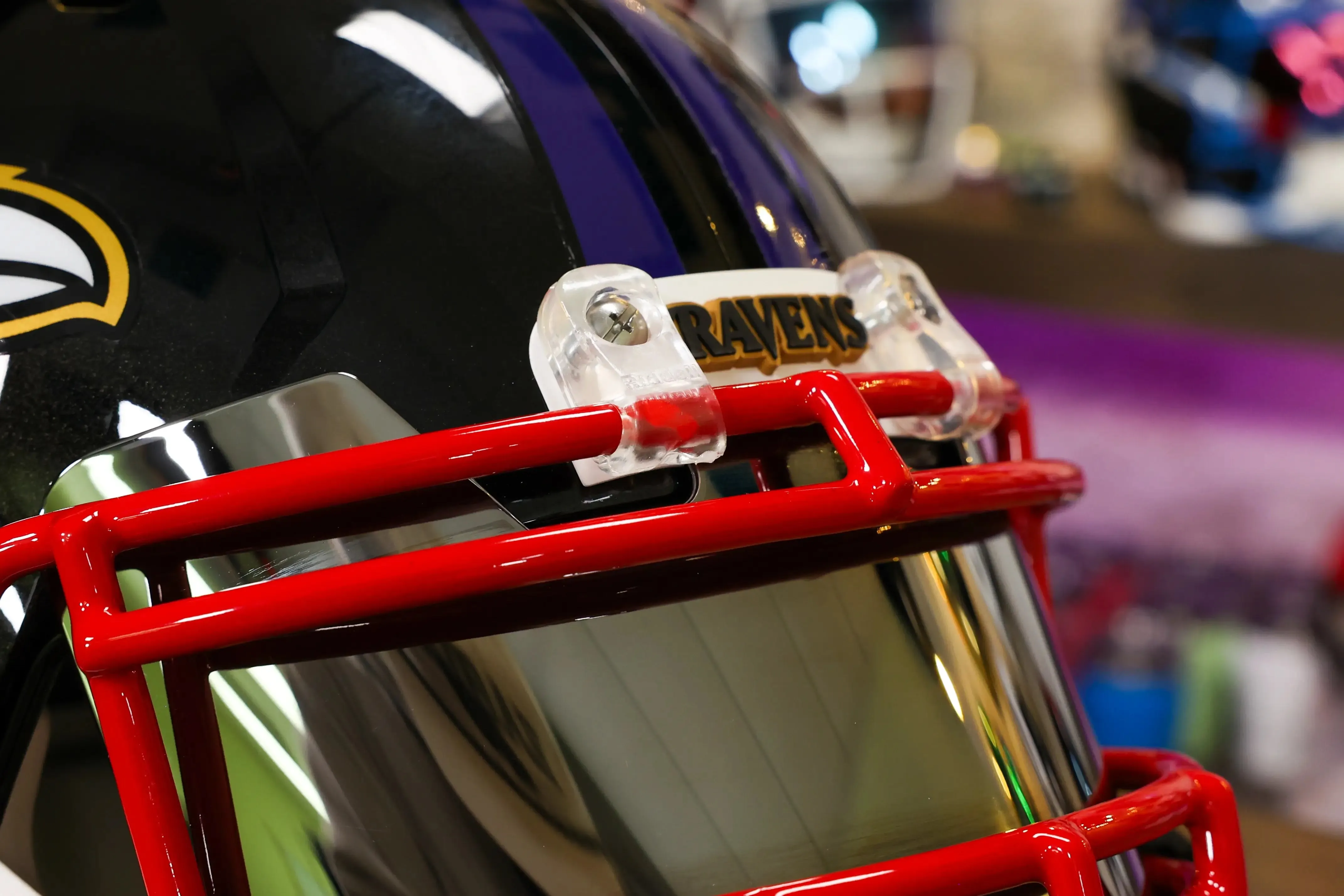 Baltimore Ravens Riddell Speed Display Helmet - GG Edition