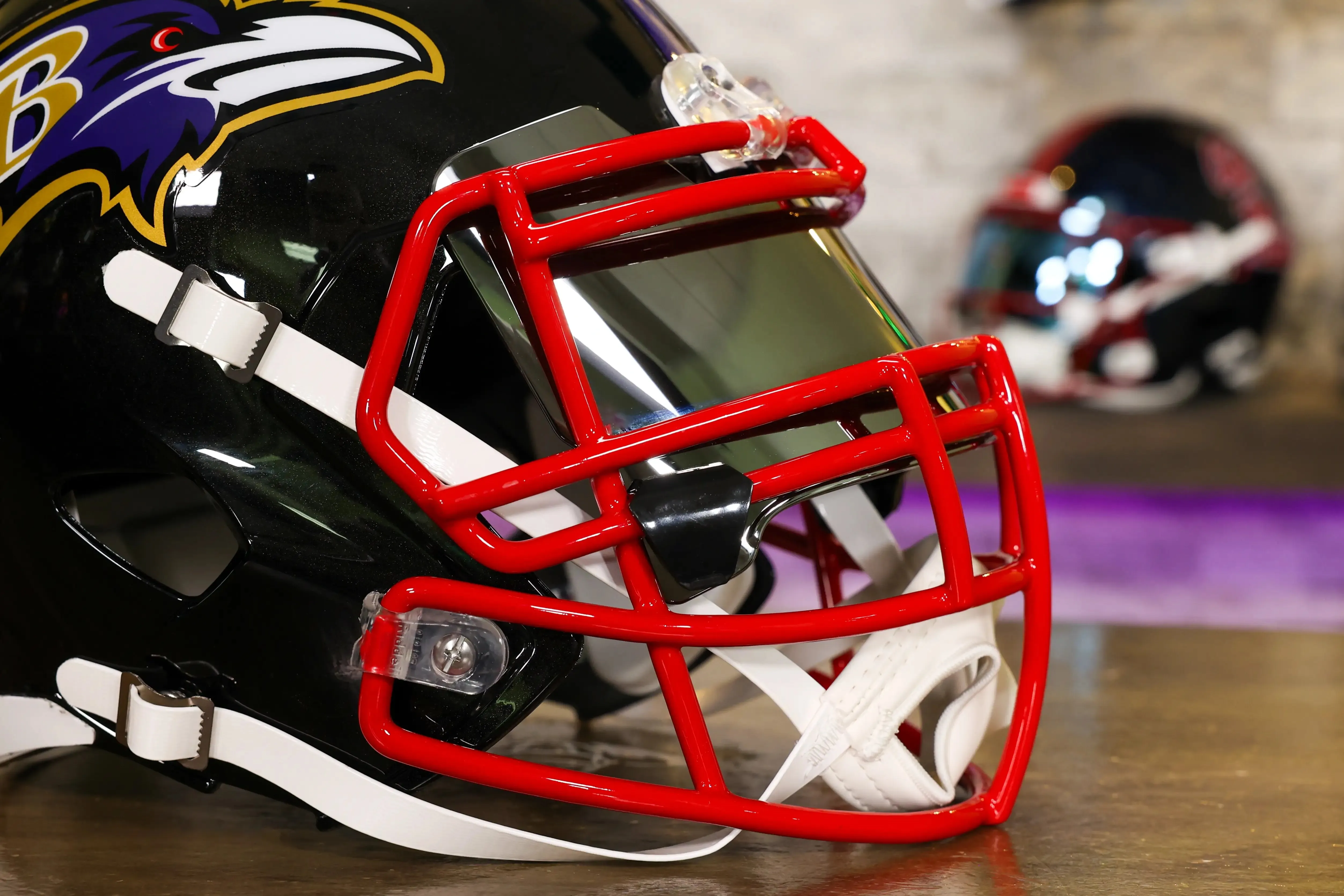 Baltimore Ravens Riddell Speed Display Helmet - GG Edition