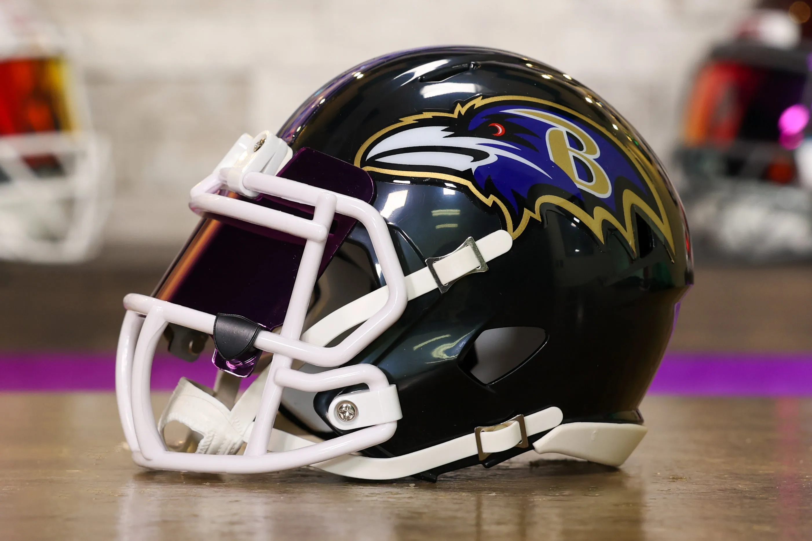 Baltimore Ravens Riddell Speed Mini Helmet - GG Edition 02630