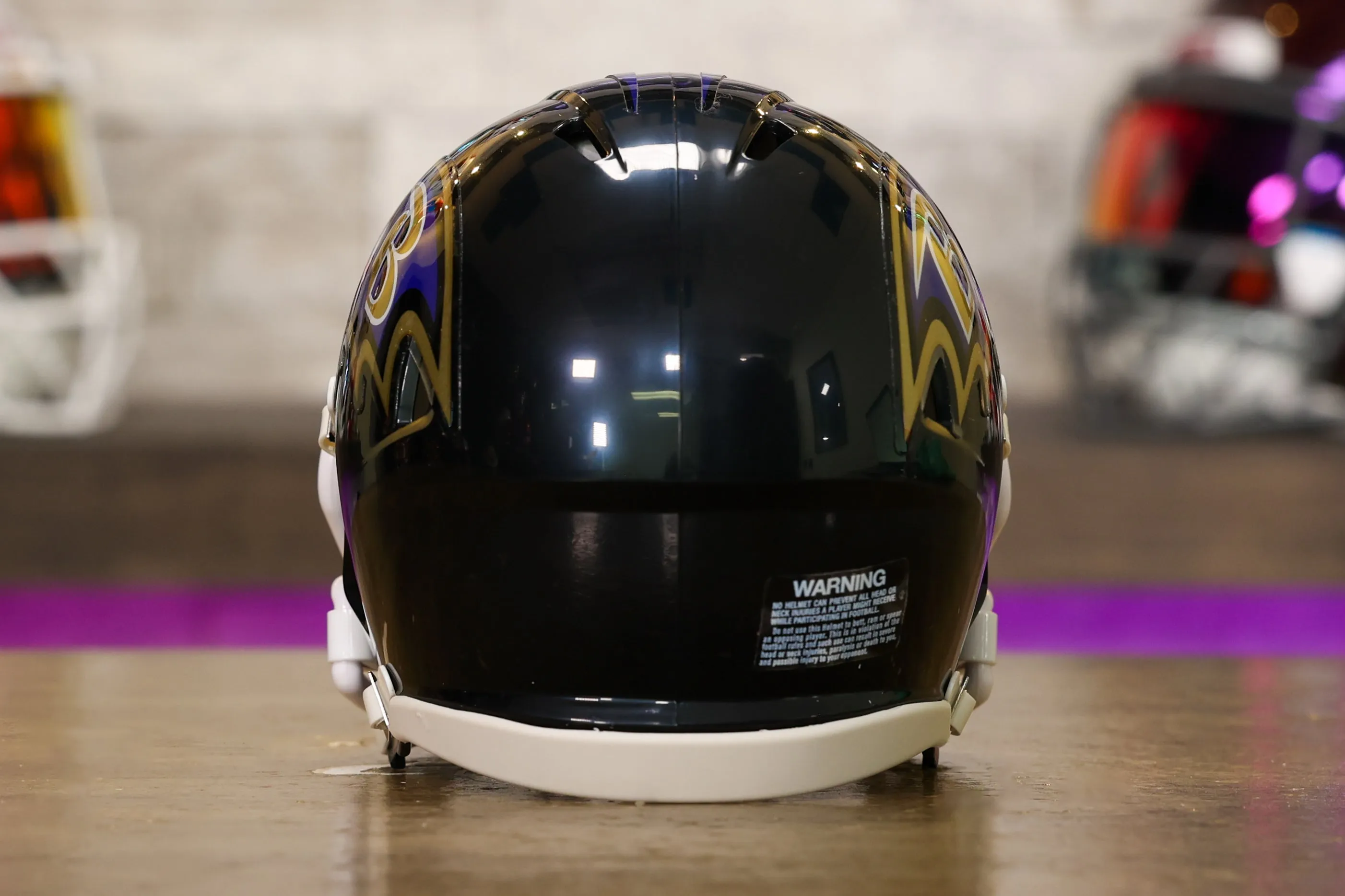 Baltimore Ravens Riddell Speed Mini Helmet - GG Edition 02630