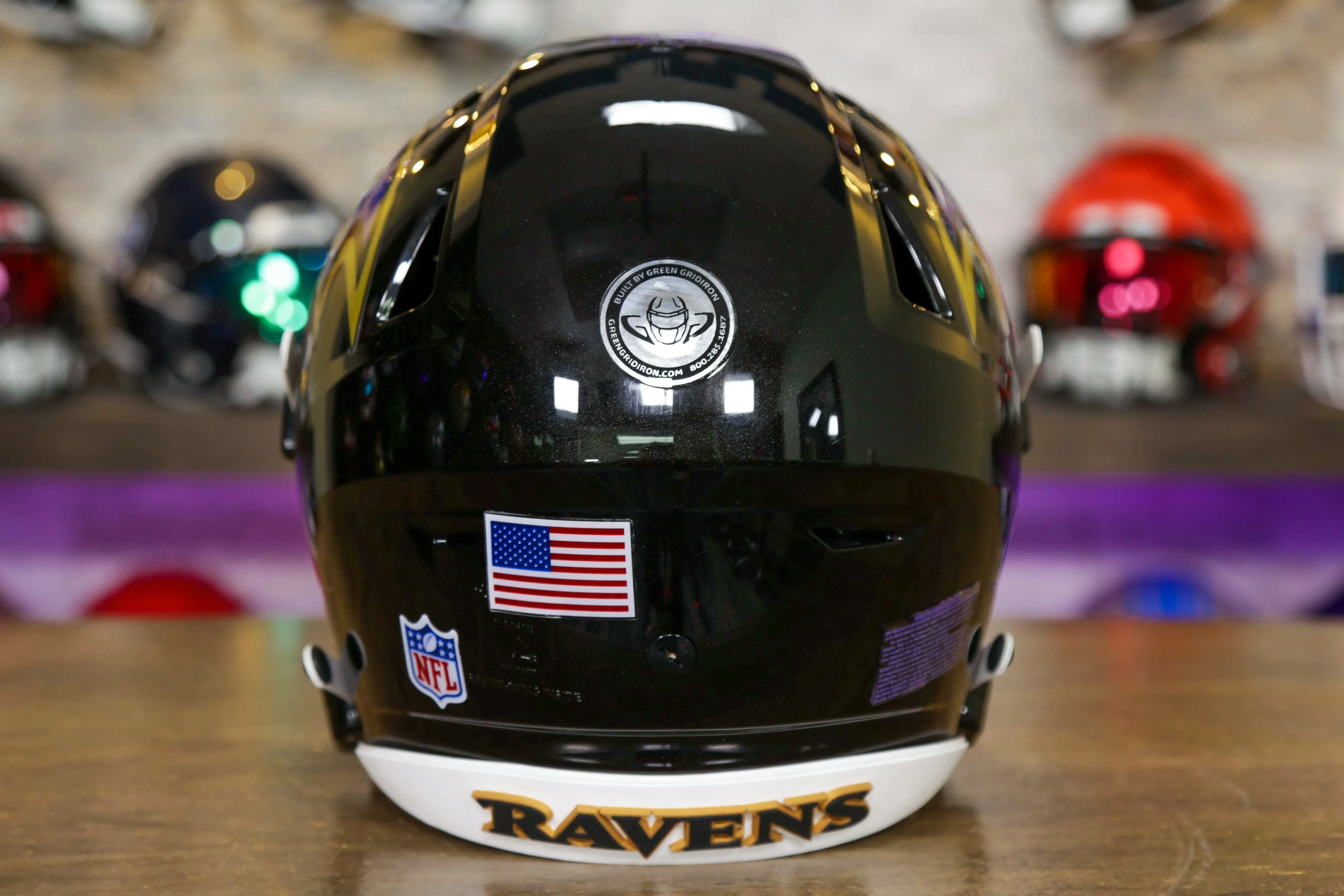 Baltimore Ravens Riddell SpeedFlex Helmet - GG Edition 00349