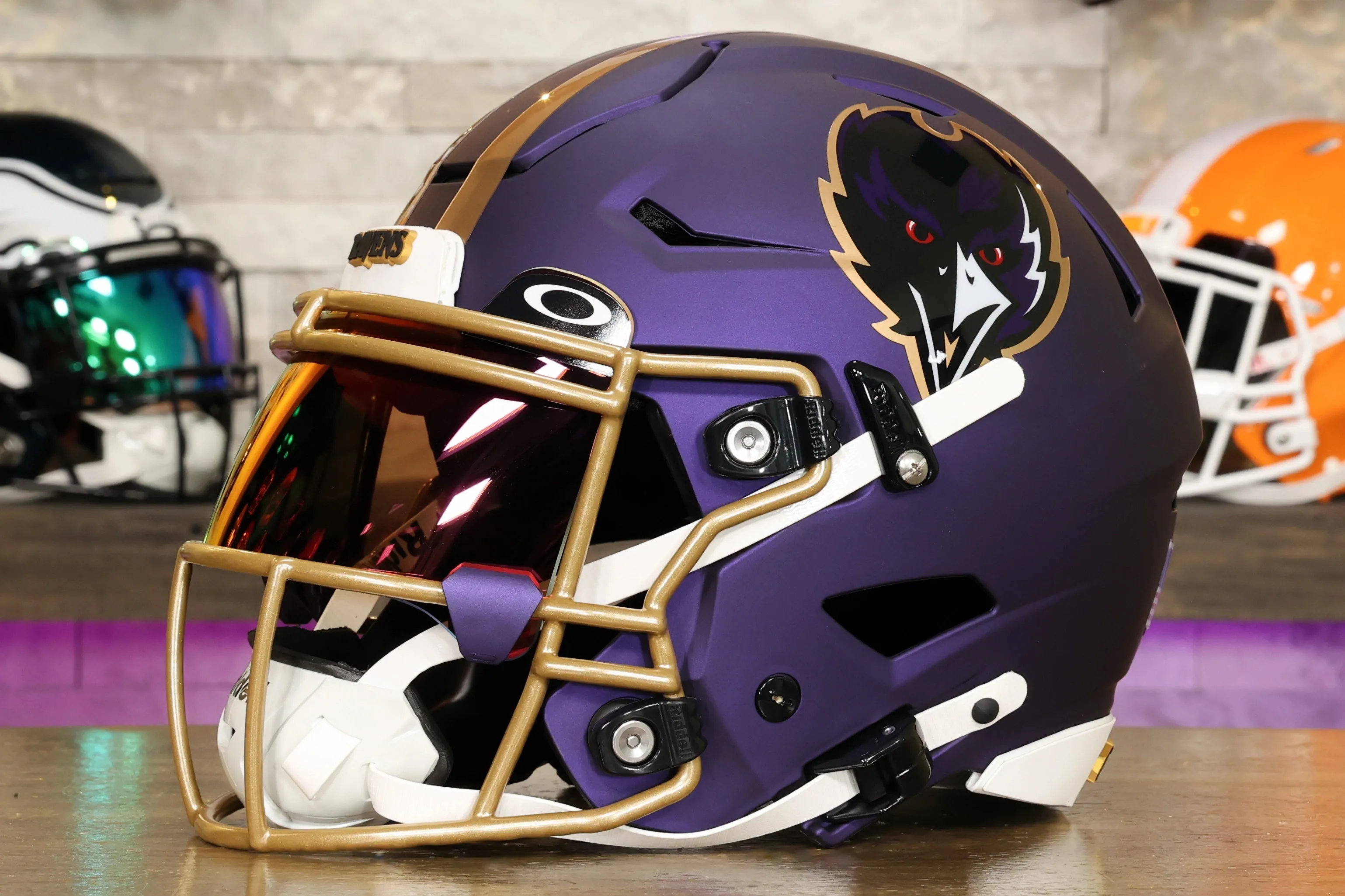 Baltimore Ravens Riddell SpeedFlex Helmet - GG Edition 02008