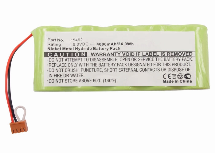 Batteries N Accessories BNA-WB-H11783 Medical Battery - Ni-MH, 6V, 4000mAh, Ultra High Capacity - Replacement for Respironics OM11198 Battery