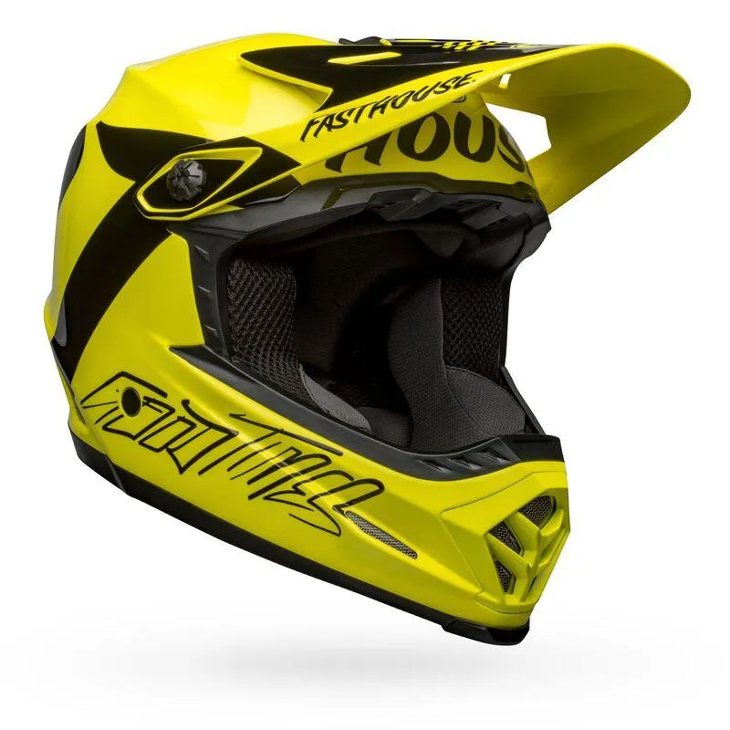 Bell Full-9 Fusion MIPS Full Face Helmet - Hi-Viz-Black