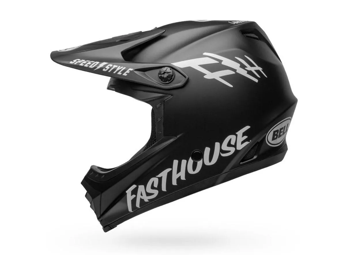Bell Full-9 Fusion MIPS Full Face Helmet - Matt Black-White