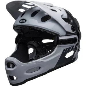 Bell Super 3R MIPS Full Face Helmet - Gloss White-Black