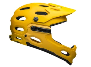 Bell Super 3R MIPS Full Face Helmet - Matt Yellow-Coal - 2019