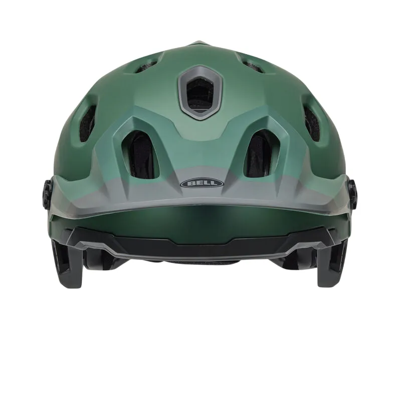 Bell Super DH Spherical Full Face Helmet - Matt Green-Gray