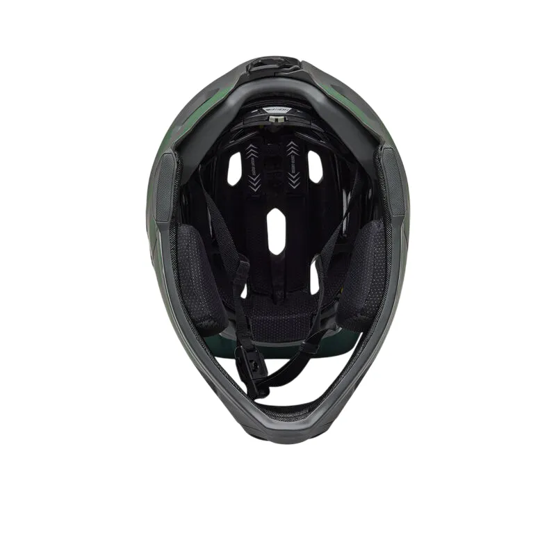 Bell Super DH Spherical Full Face Helmet - Matt Green-Gray