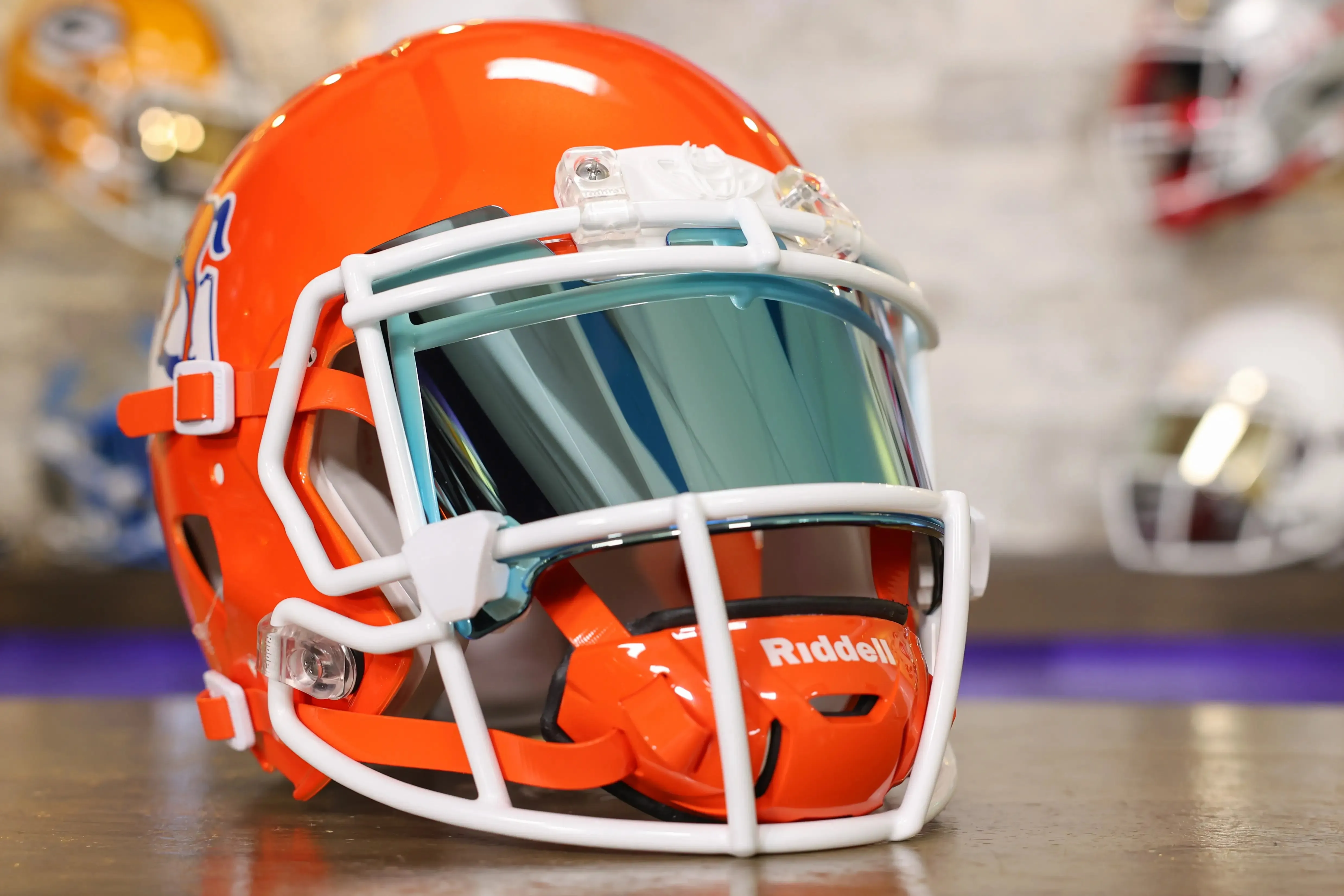 Boise State Broncos Riddell Speed Authentic Helmet - GG Edition 02528