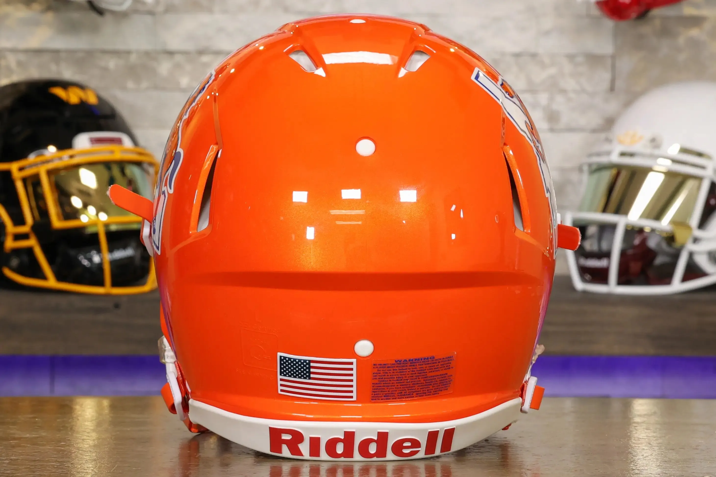 Boise State Broncos Riddell Speed Authentic Helmet - GG Edition 02528