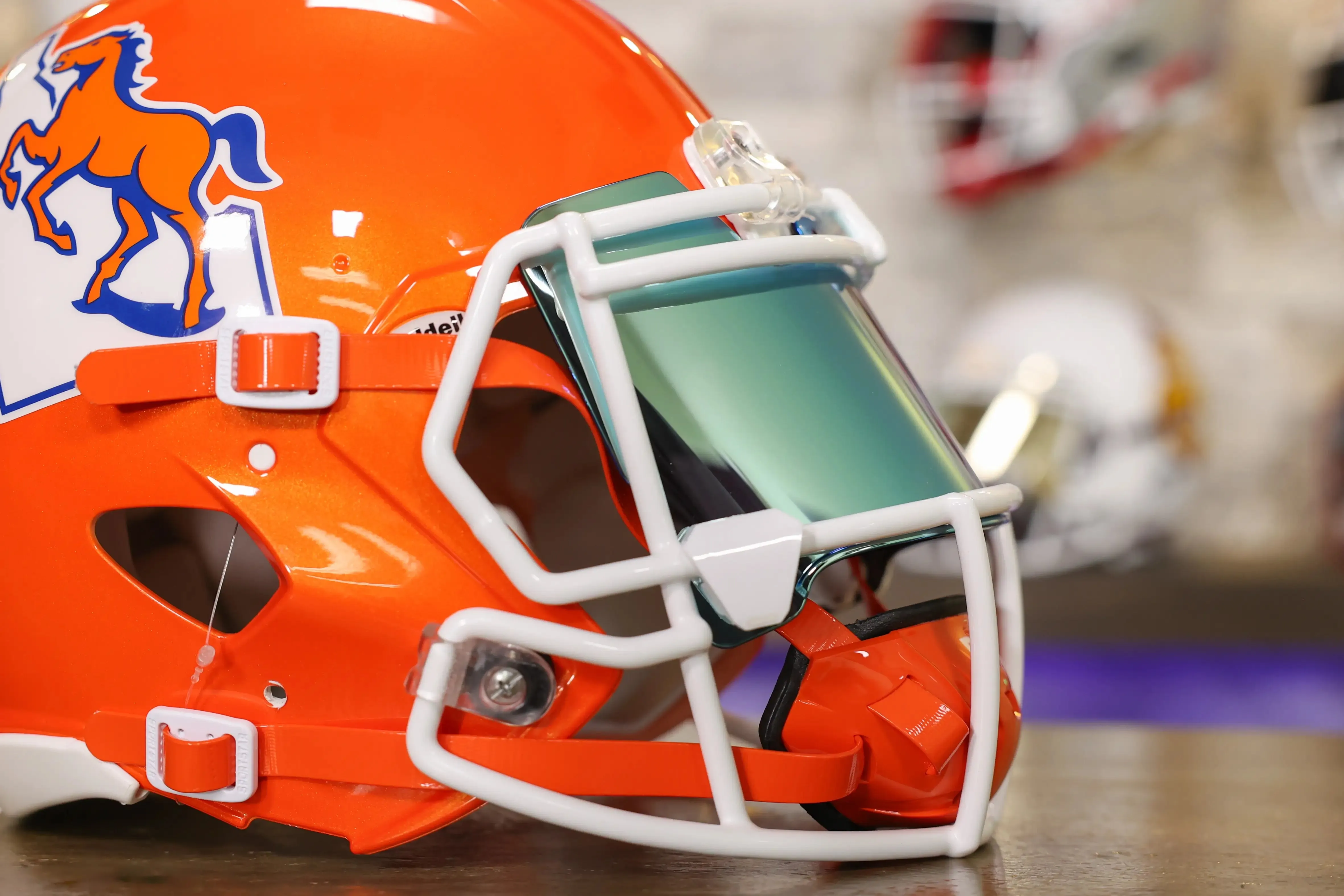 Boise State Broncos Riddell Speed Authentic Helmet - GG Edition 02528