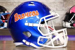 Boise State Broncos Riddell Speed Display Helmet - Script