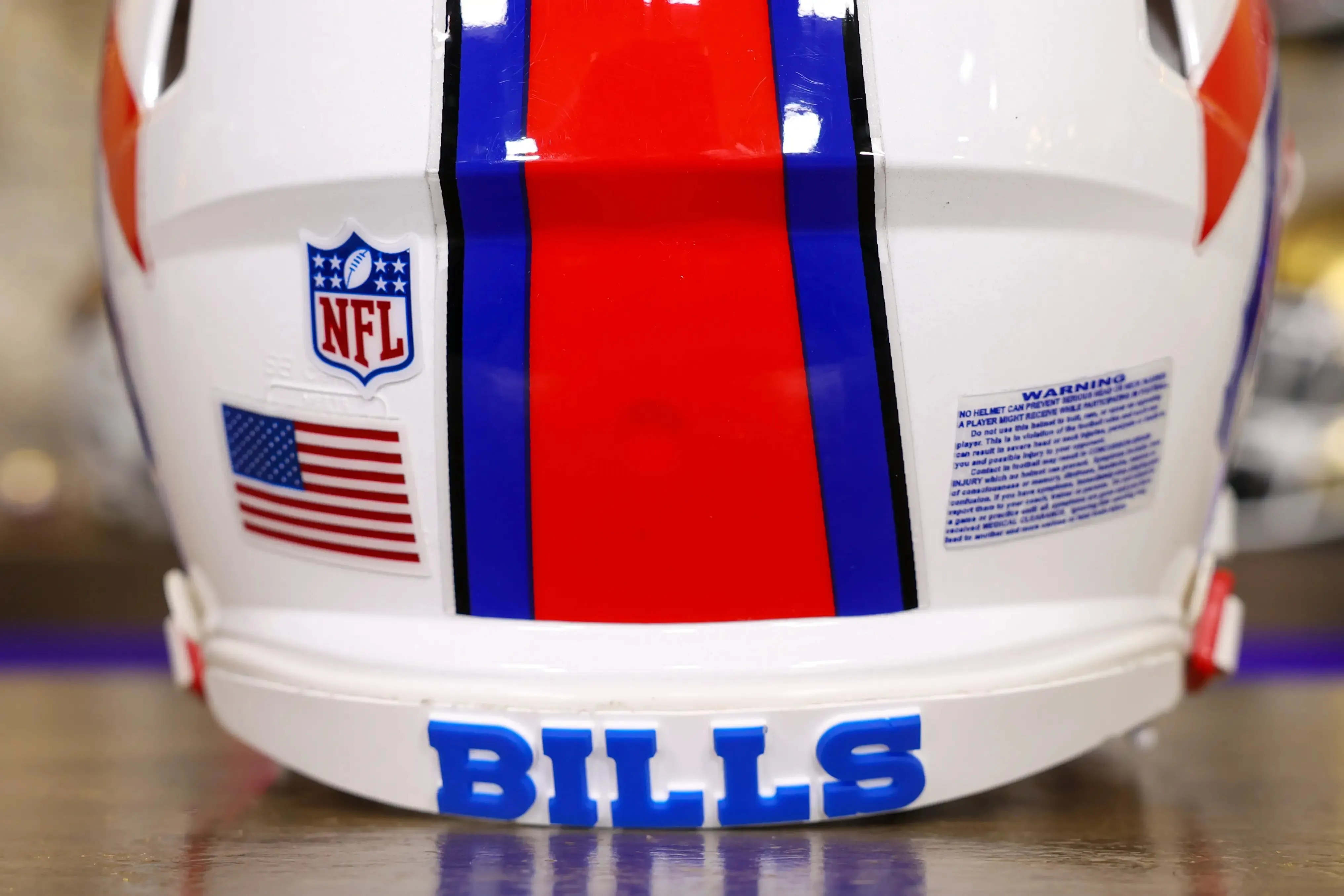 Buffalo Bills Riddell Speed Authentic Helmet - GG Edition 02545