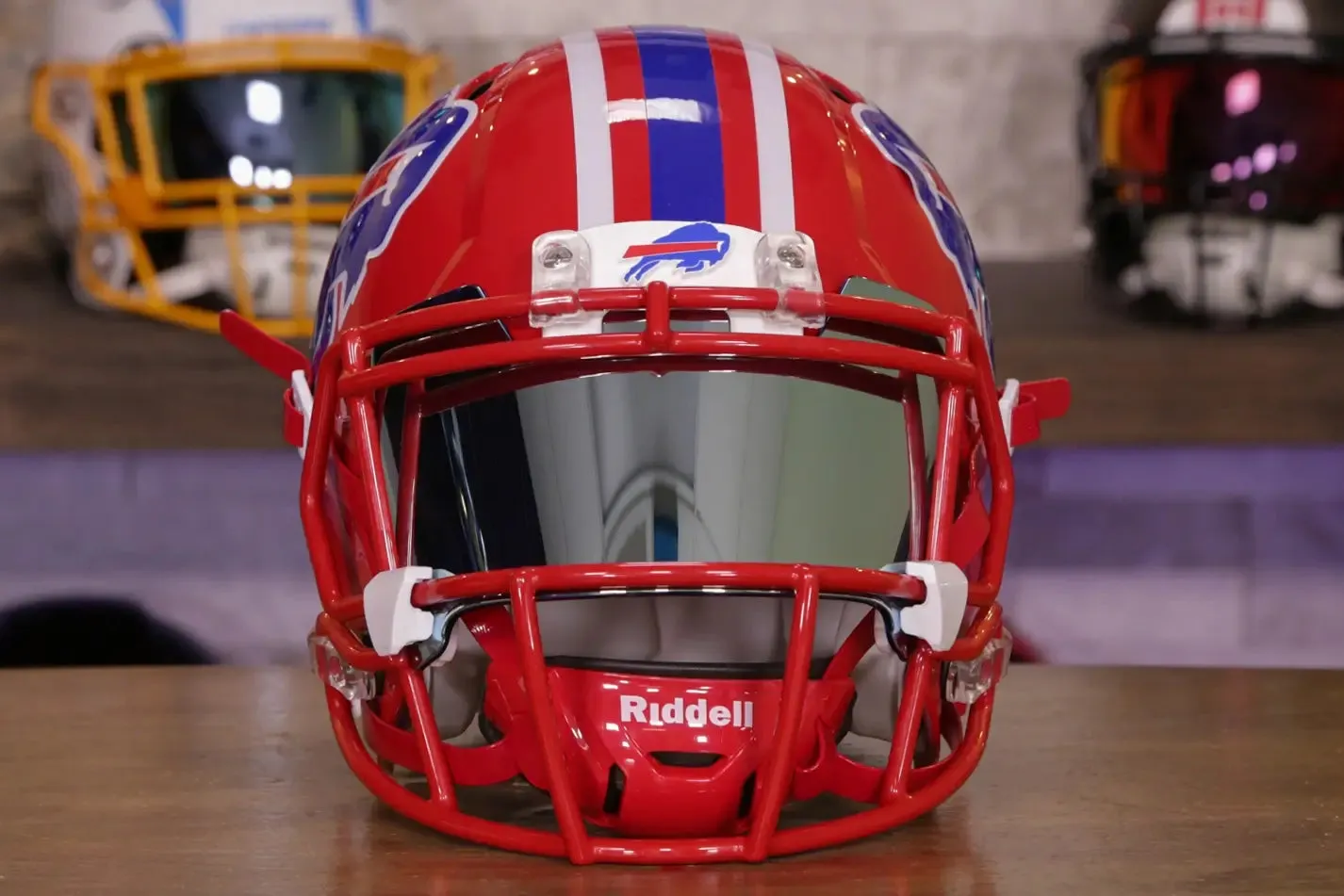 Buffalo Bills Riddell Speed Authentic Helmet - GG Edition