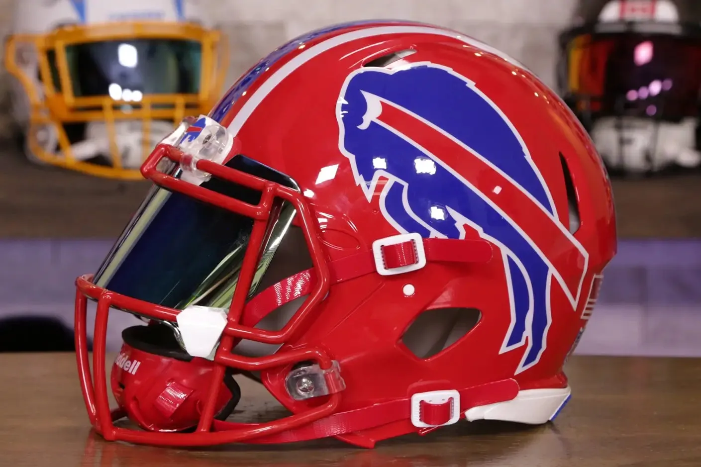 Buffalo Bills Riddell Speed Authentic Helmet - GG Edition