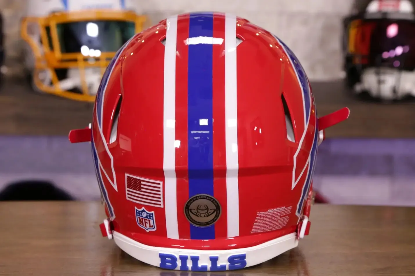 Buffalo Bills Riddell Speed Authentic Helmet - GG Edition