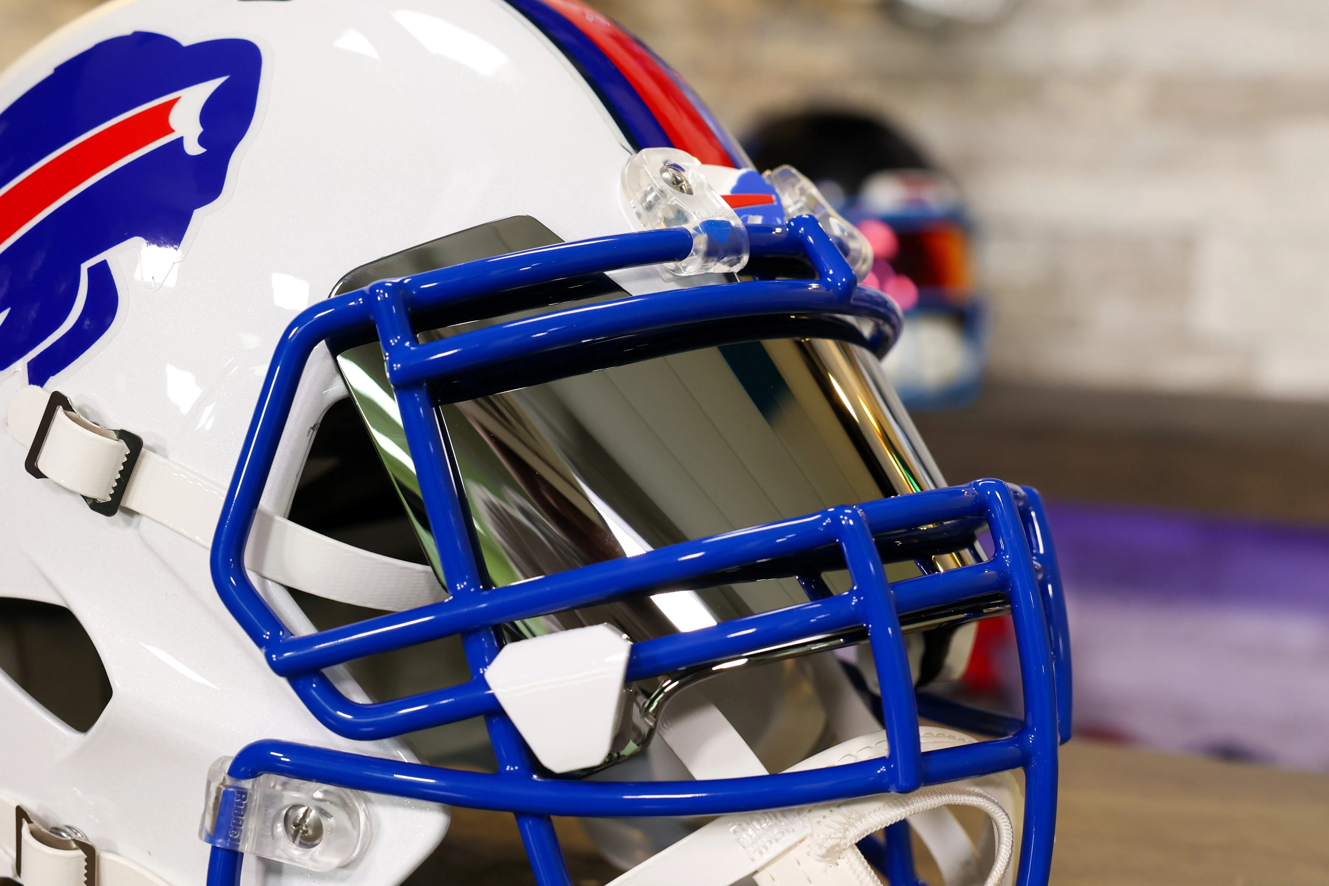 Buffalo Bills Riddell Speed Display Helmet - GG Edition