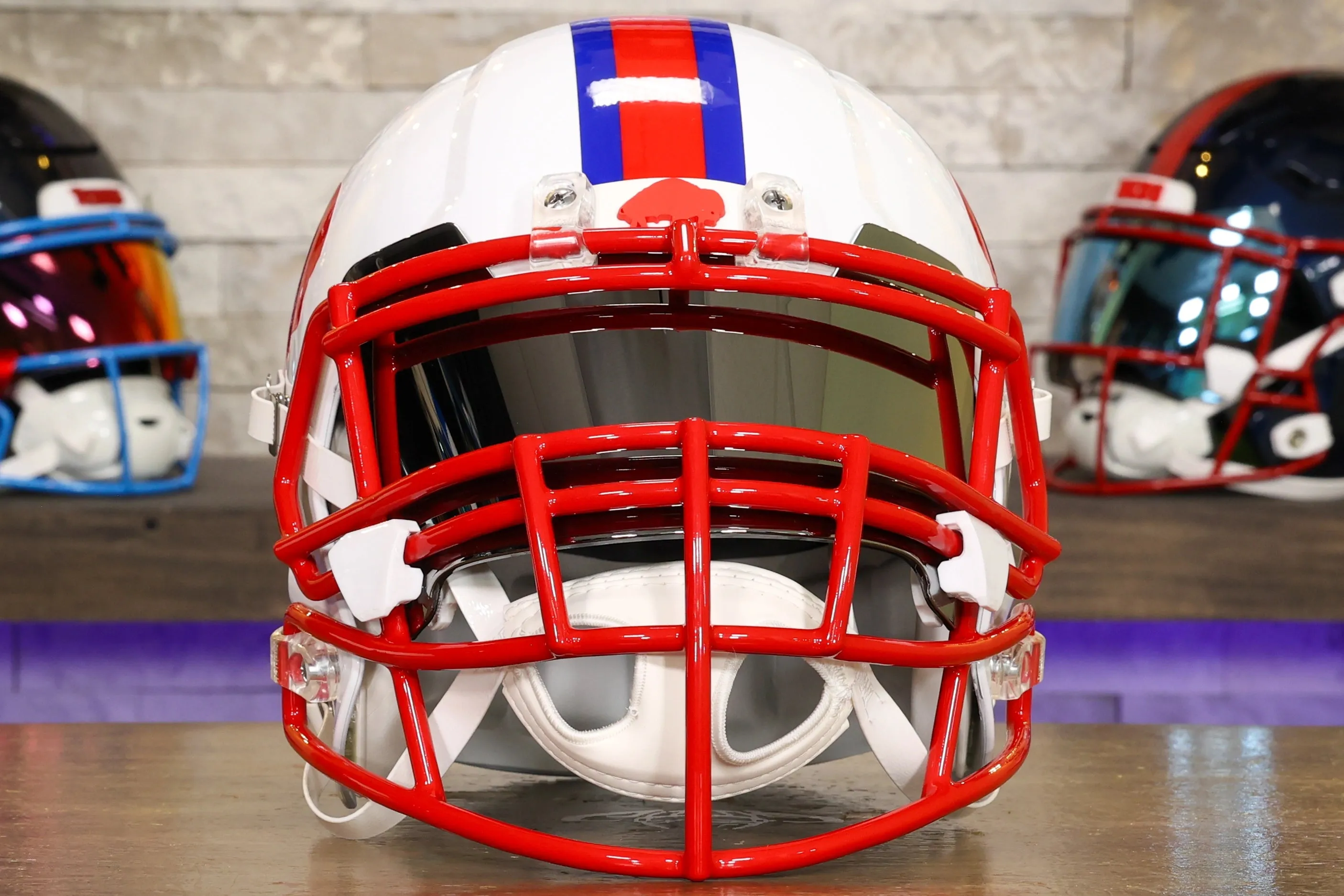 Buffalo Bills Riddell Speed Display Helmet - GG Edition
