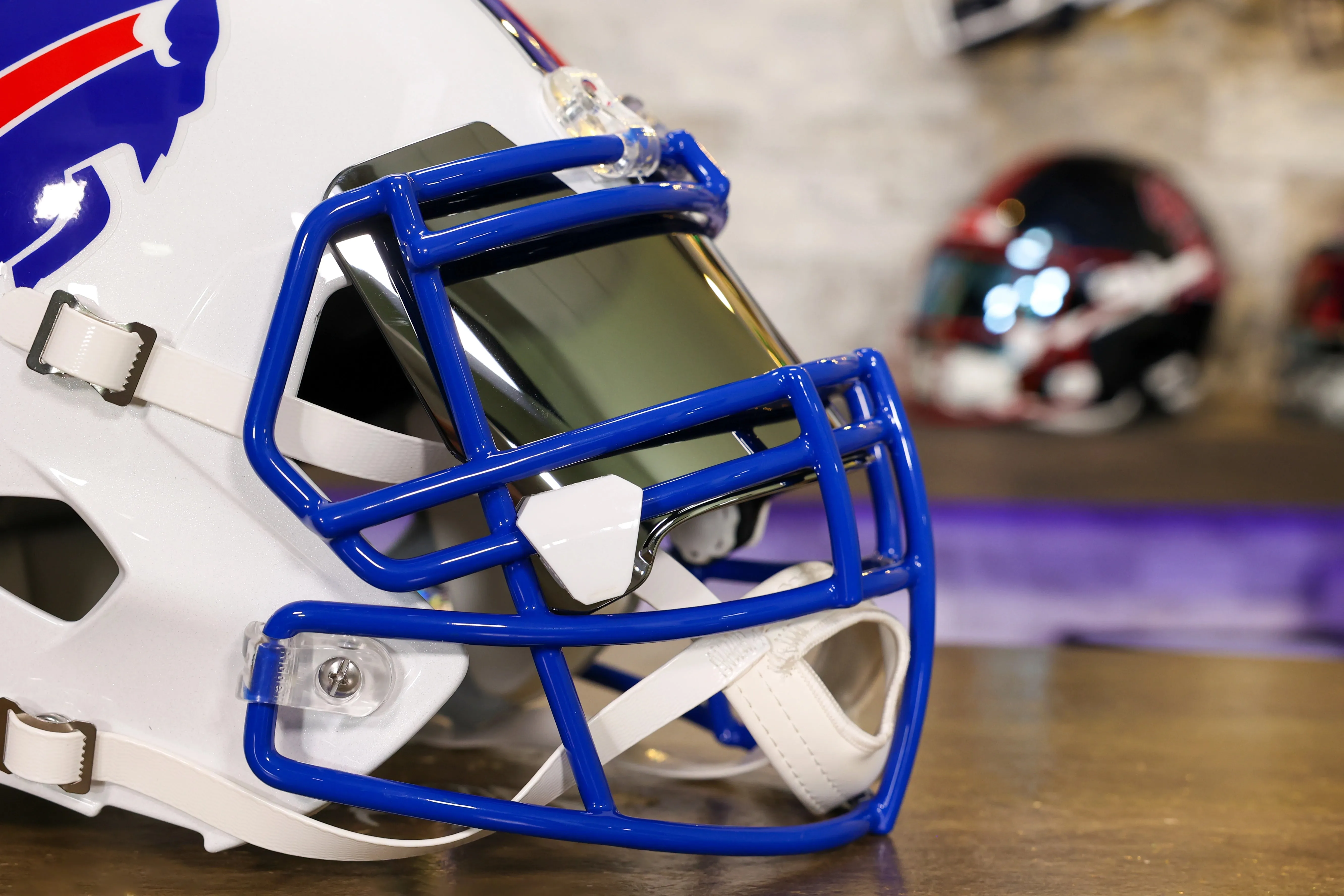 Buffalo Bills Riddell Speed Display Helmet - GG Edition