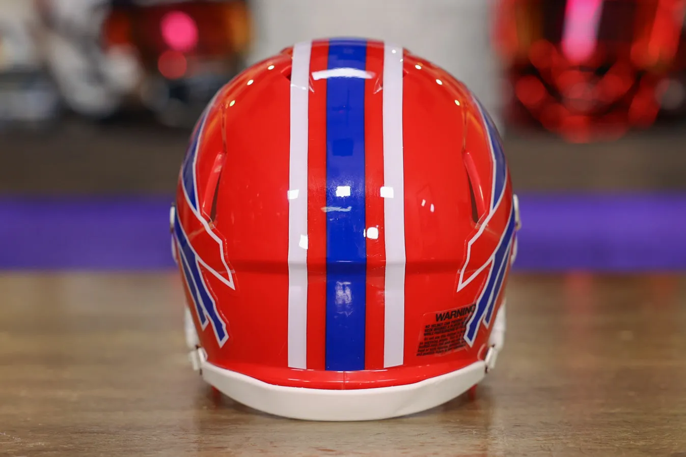 Buffalo Bills Riddell Speed Mini Helmet - 1987-2001 Throwback
