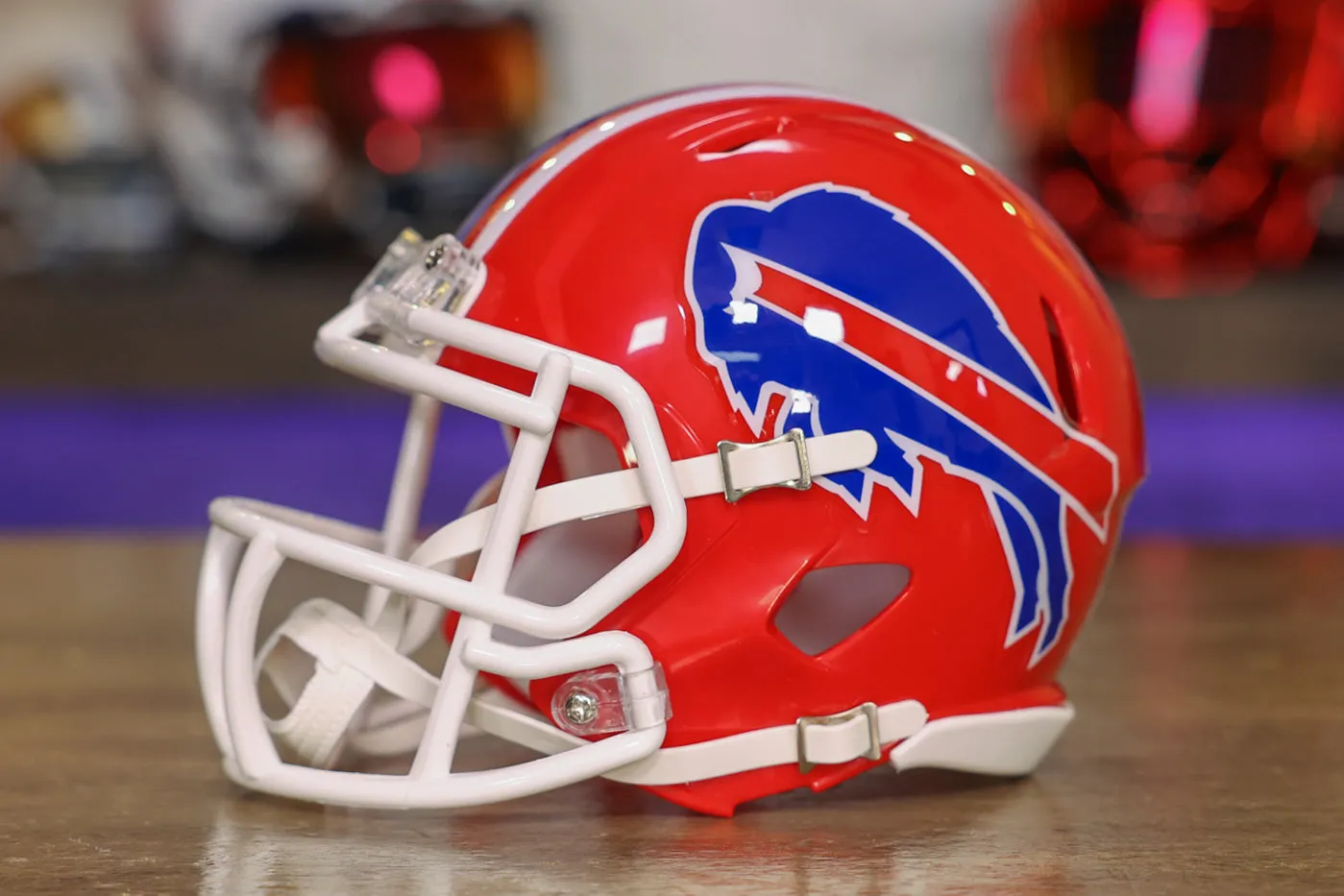 Buffalo Bills Riddell Speed Mini Helmet - 1987-2001 Throwback
