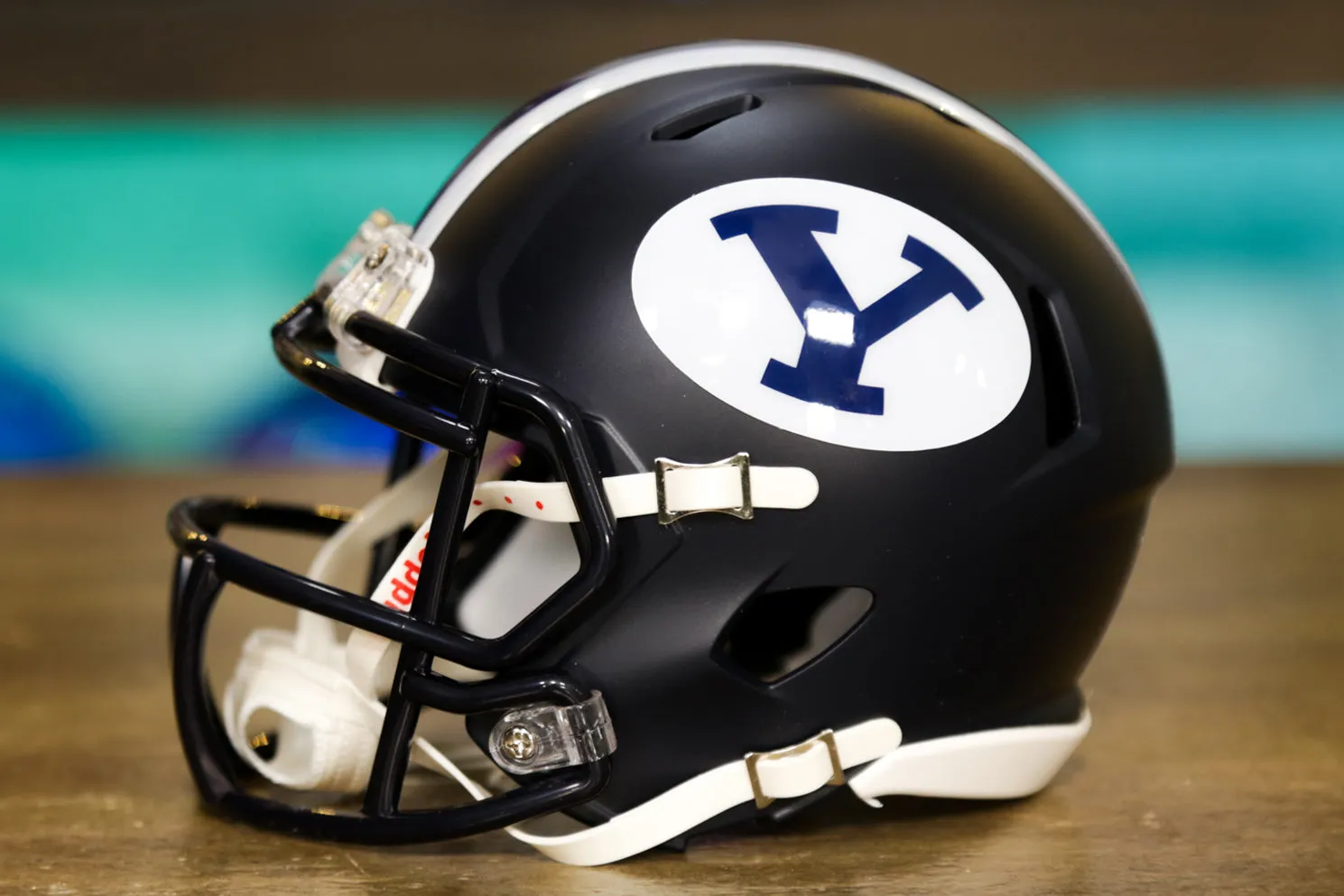 BYU Cougars Riddell Speed Mini Helmet - Navy