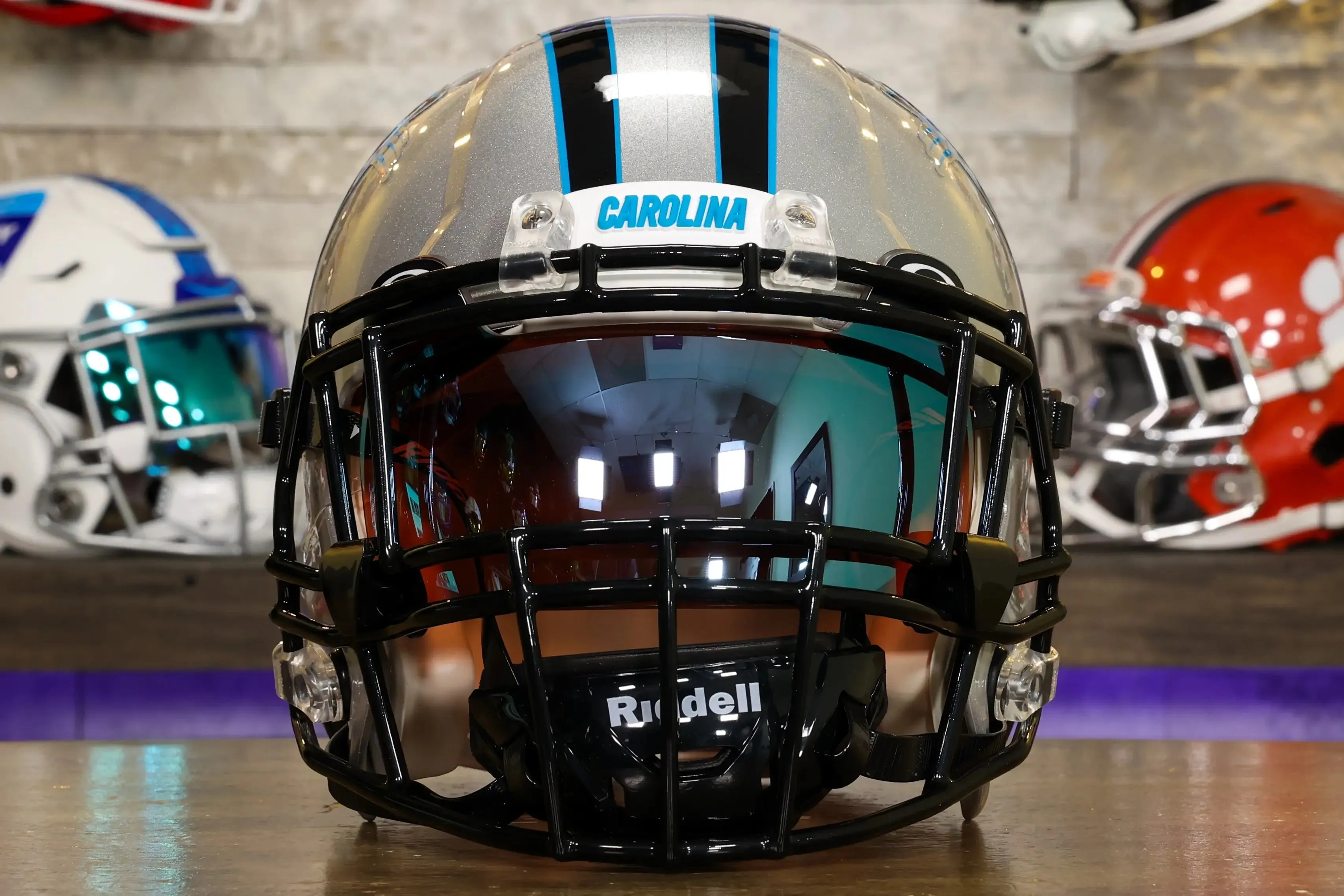 Carolina Panthers Riddell Speed Authentic Helmet - GG Edition 02690