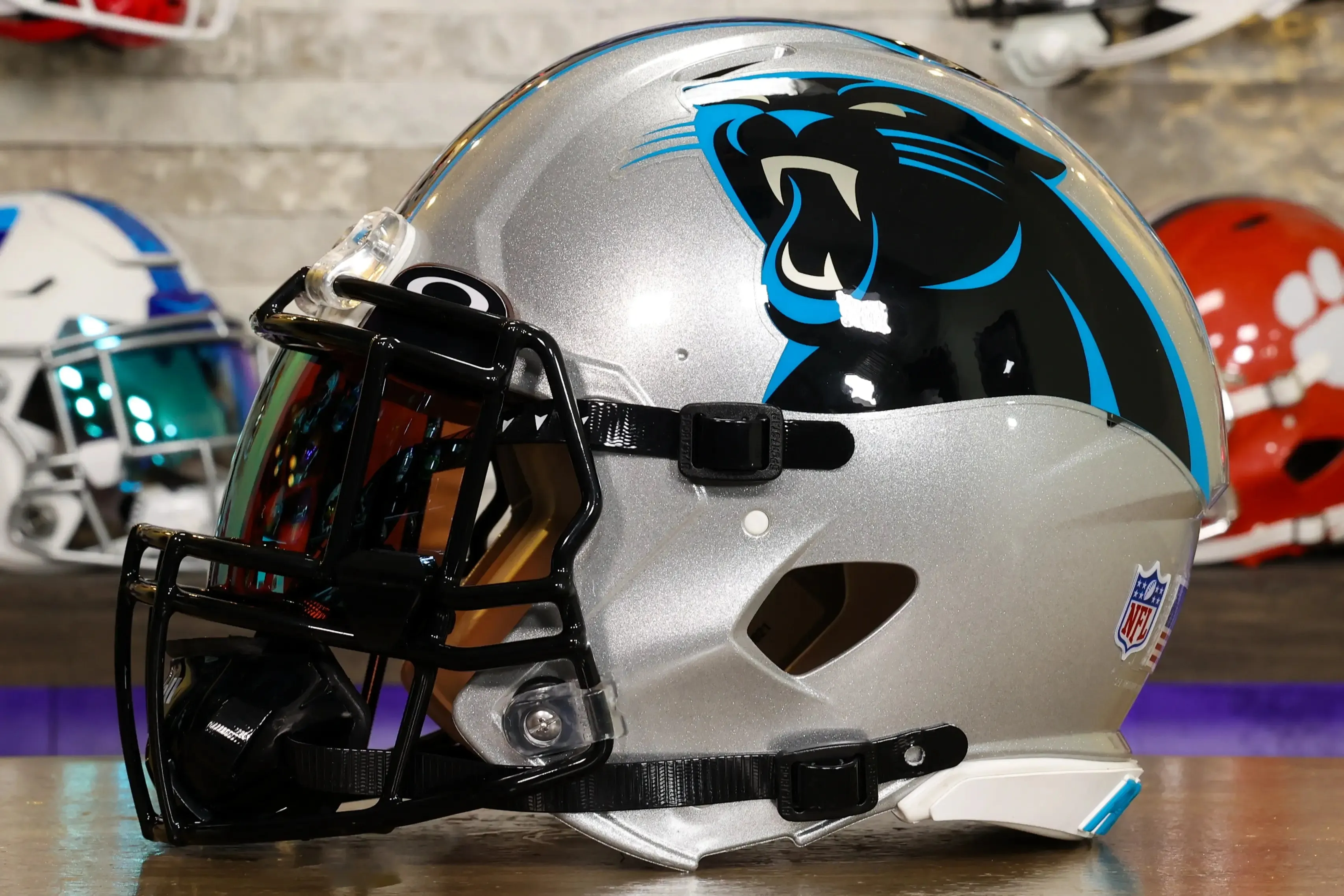 Carolina Panthers Riddell Speed Authentic Helmet - GG Edition 02690