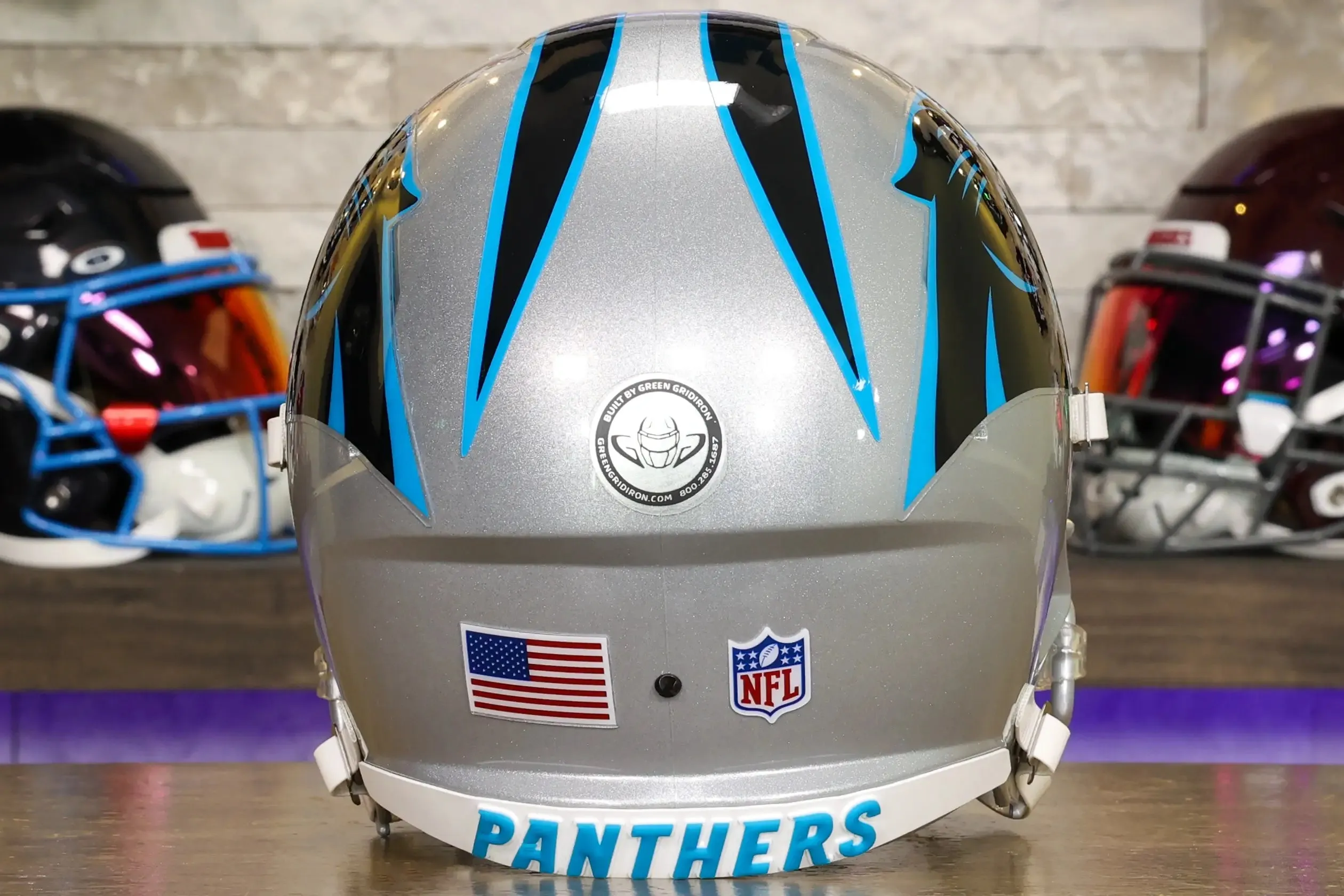 Carolina Panthers Riddell Speed Display Helmet - GG Edition 02577