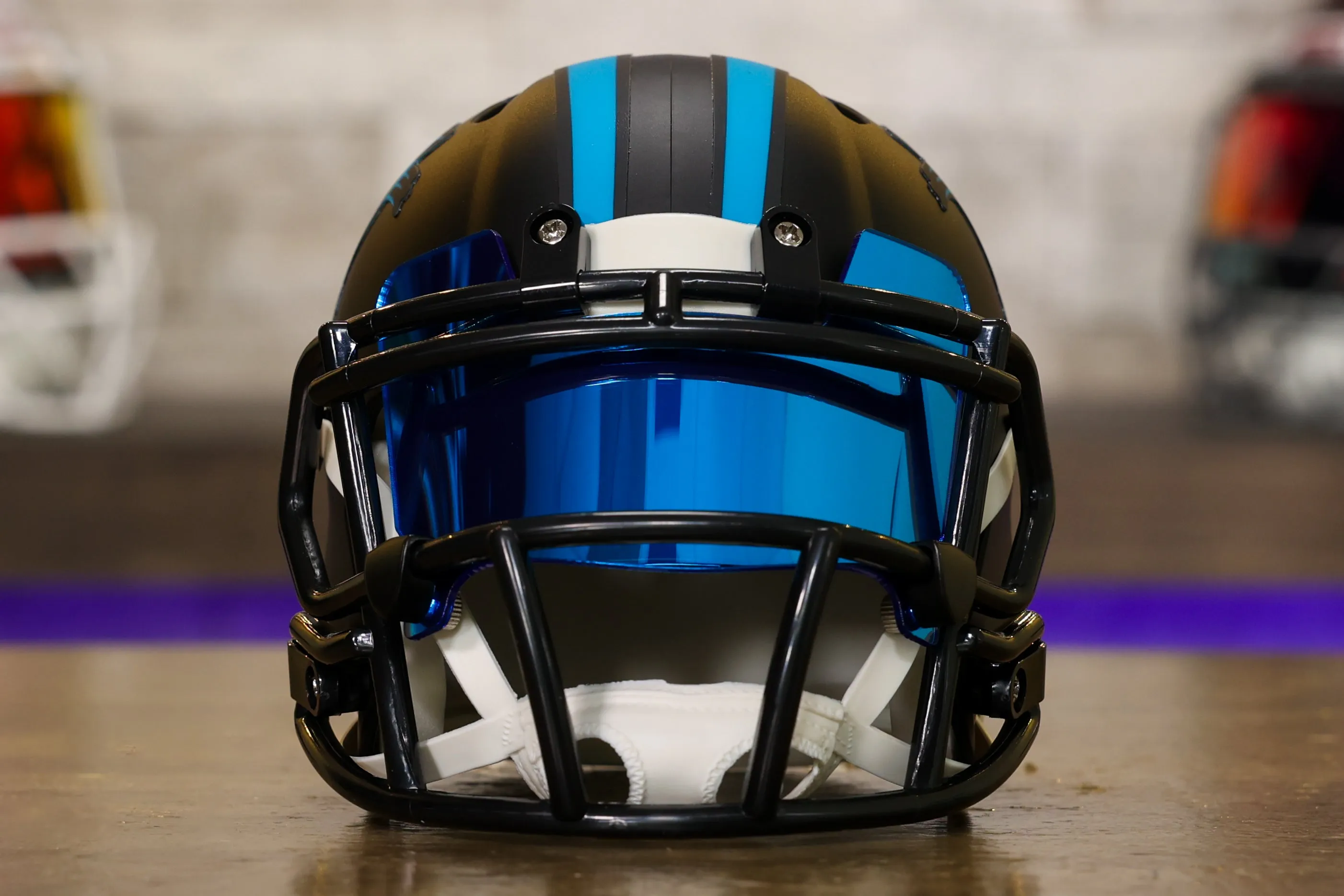 Carolina Panthers Riddell Speed Mini Helmet - GG Edition